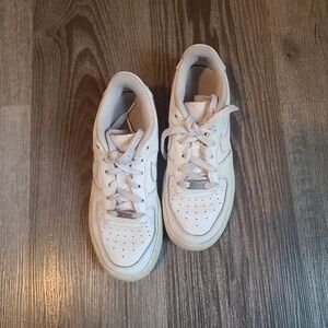 Nike AF1 White Sneakers 5Youth Or Women 6.5
